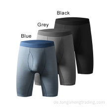 Erweiterte effektive Schweiß-Sport-Baumwoll-Männer-Boxer-Shorts